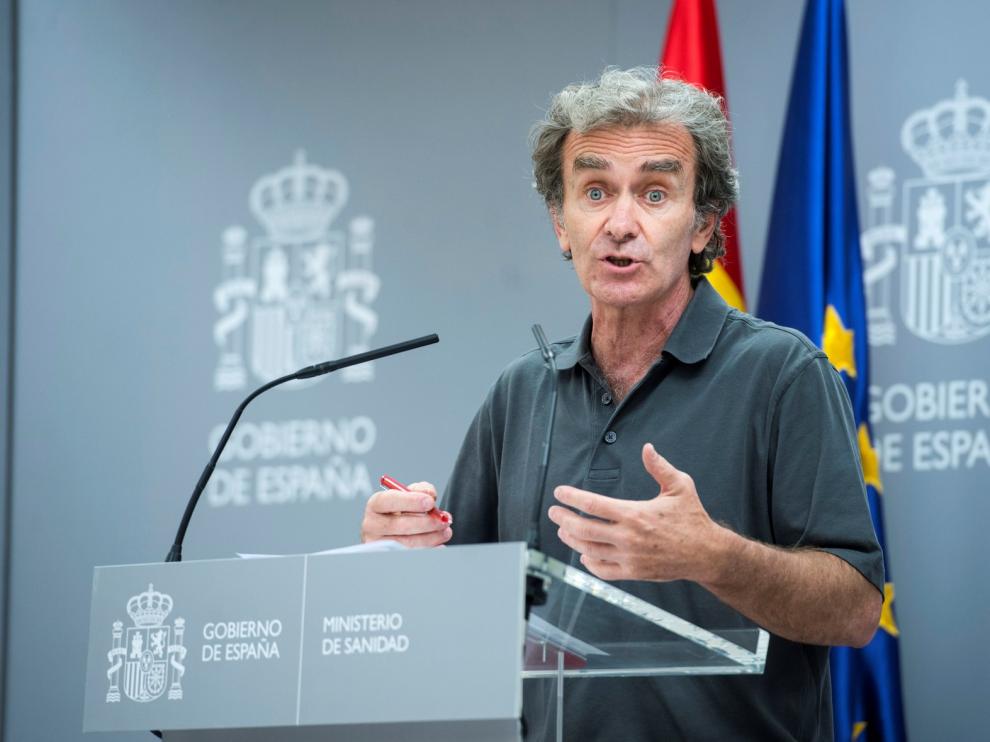 Simón señala al confinamiento como la medida "más eficaz" y ve bien que en Aragón se vuelva a la fase 2