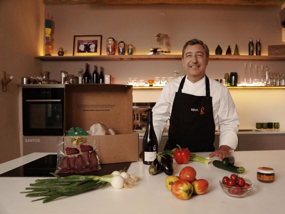 Los hermanos Roca eligen la aceituna del Bajo Aragón para su proyecto de "Gastronomía Sostenible"