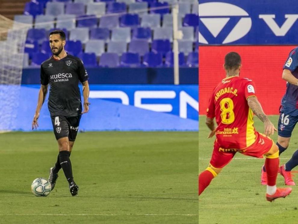 Insua y Luisinho dicen adiós a la temporada en el Huesca por lesión