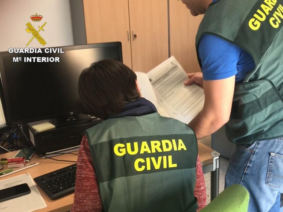 La Guardia Civil detecta un ciber-ataque a través del correo electrónico a varias empresas de Huesca