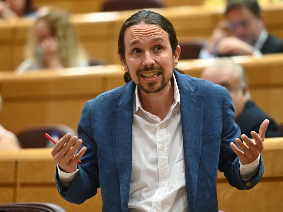 Dura sesión en el Senado entre el PP e Iglesias