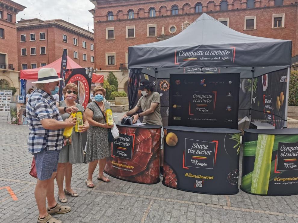 Aragón Alimentos se suma a la exposición itinerante promovida por Turismo de Aragón