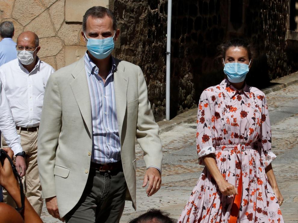 Los Reyes se preocupan por los mayores y la despoblación en su visita a Soria