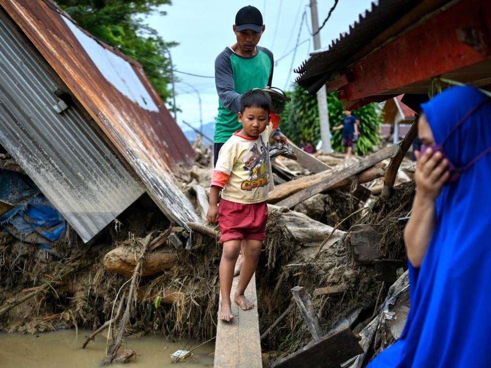 Las fuertes lluvias dejan 15 fallecidos en Indonesia