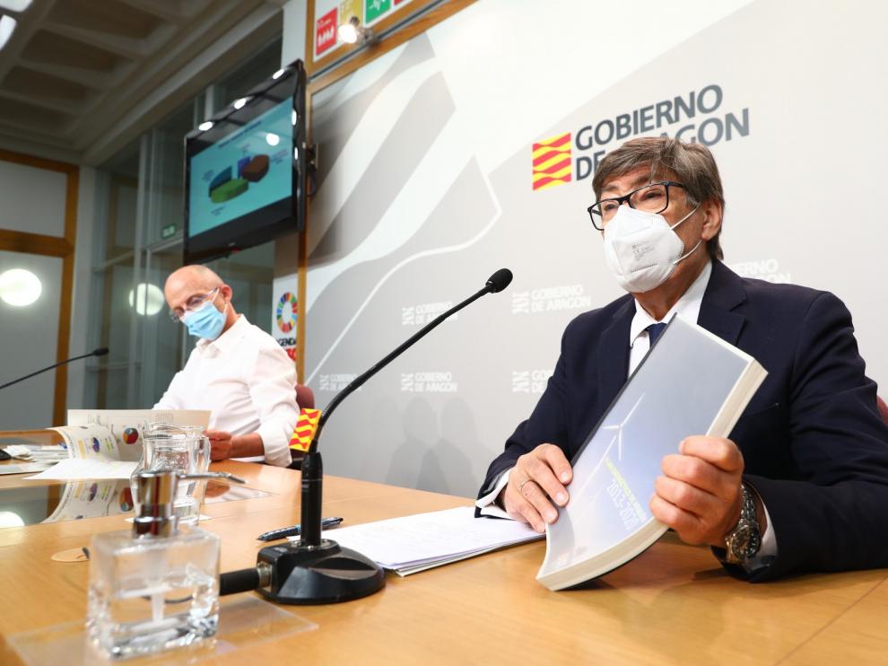 Aliaga anuncia un nuevo Plan Energético de Aragón 2021-2030