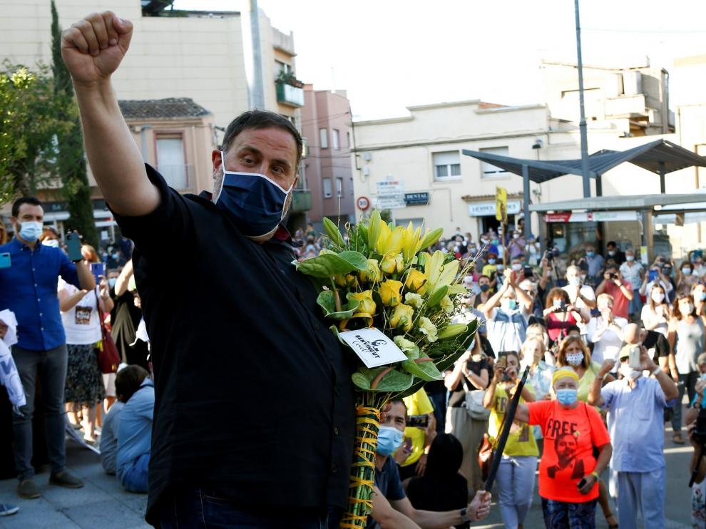 Junqueras y Aragonés se reúnen tras la salida de prisión del dirigente de ERC