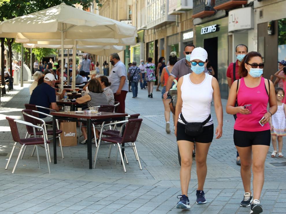 La incidencia del coronavirus en Aragón casi cuadruplica la media nacional