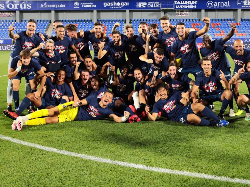 El Huesca, con opciones de acabar como campeón de Segunda