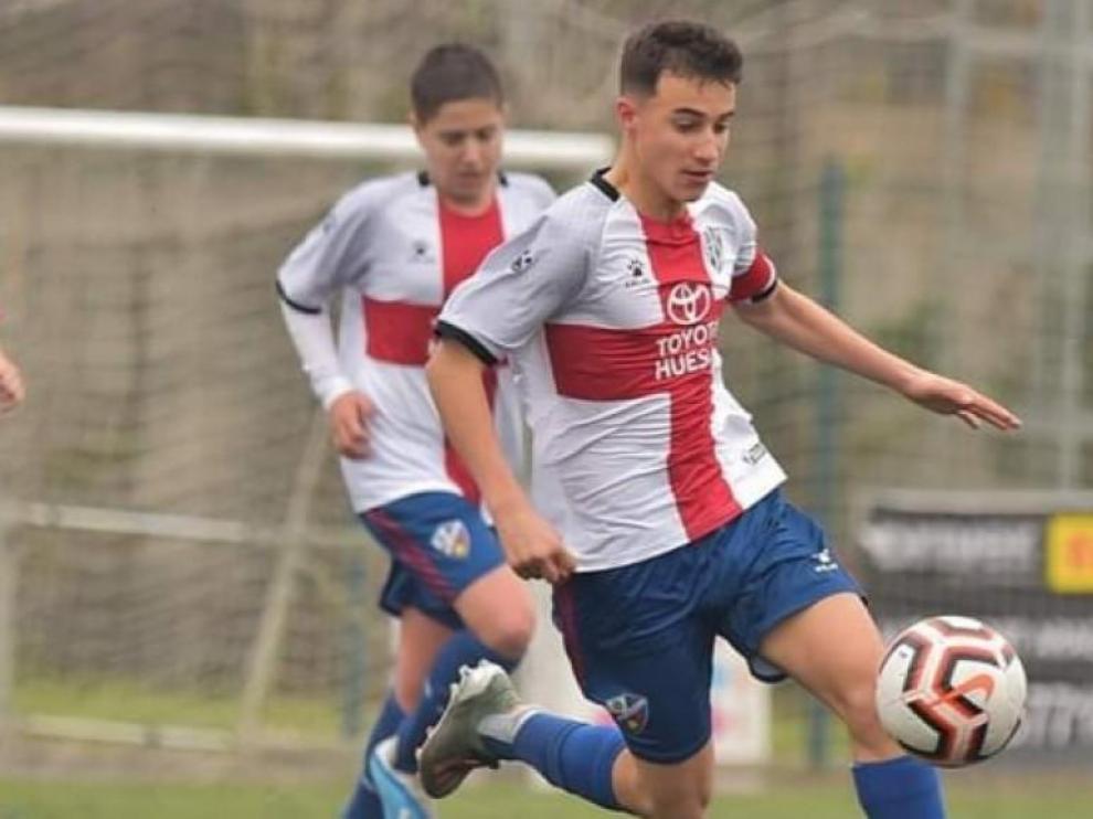 El montisonense Roberto Martín, del Huesca al Real Madrid