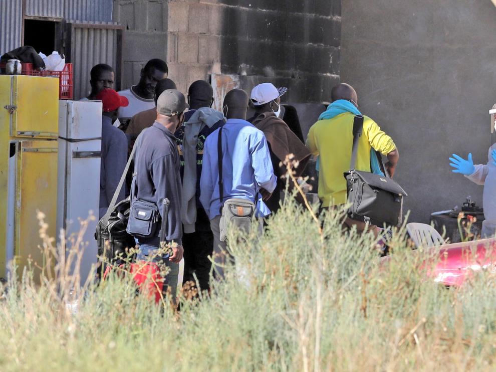 Seguridad privada garantiza la cuarentena por coronavirus en Albalate de Cinca