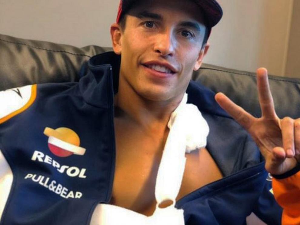 Márquez será operado este martes y podría estar en Brno