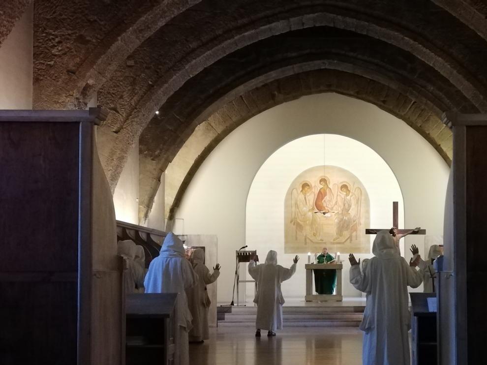 Sijena cierra una etapa de vida monástica en espera de nuevas religiosas