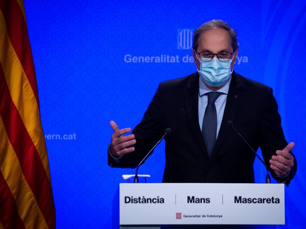 Torra propone un nuevo referéndum y ERC le pide consensuar una estrategia