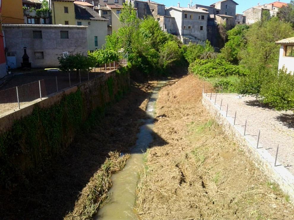 La CHE finaliza 8 intervenciones de mejora de la capacidad de desagüe en la provincia de Huesca