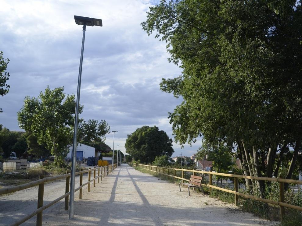 El Ayuntamiento de Barbastro adecúa el primer tramo de la futura Vía Verde