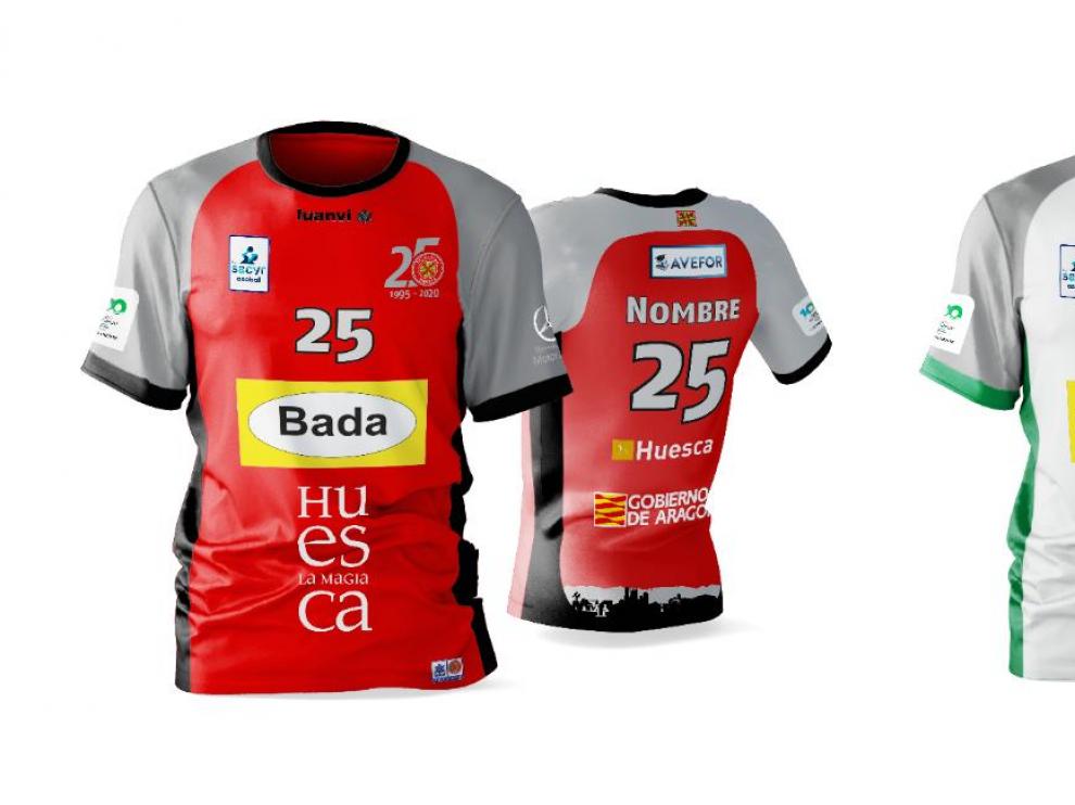Bada Huesca ya tiene nuevas camisetas