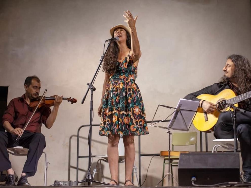 Arancha Peralta "Acitunita": "Se podría llamar flamenco fusión pero claro, yo no hago flamenco"