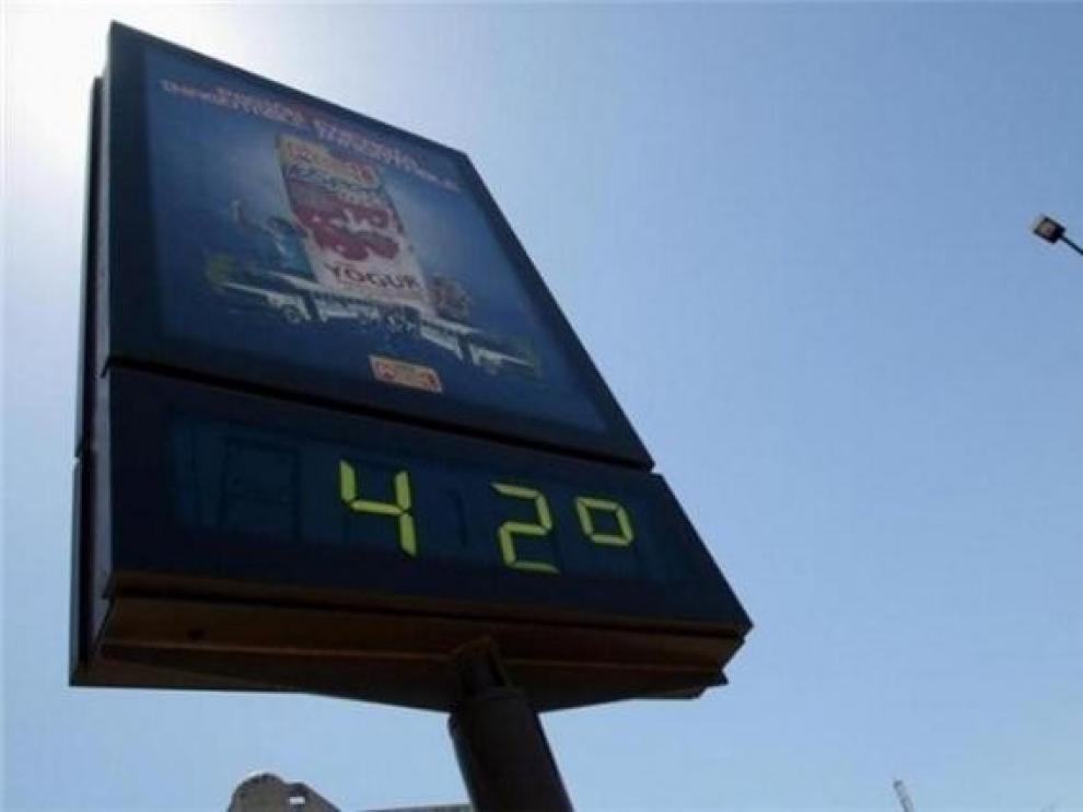 Huesca, en aviso naranja por altas temperaturas este martes