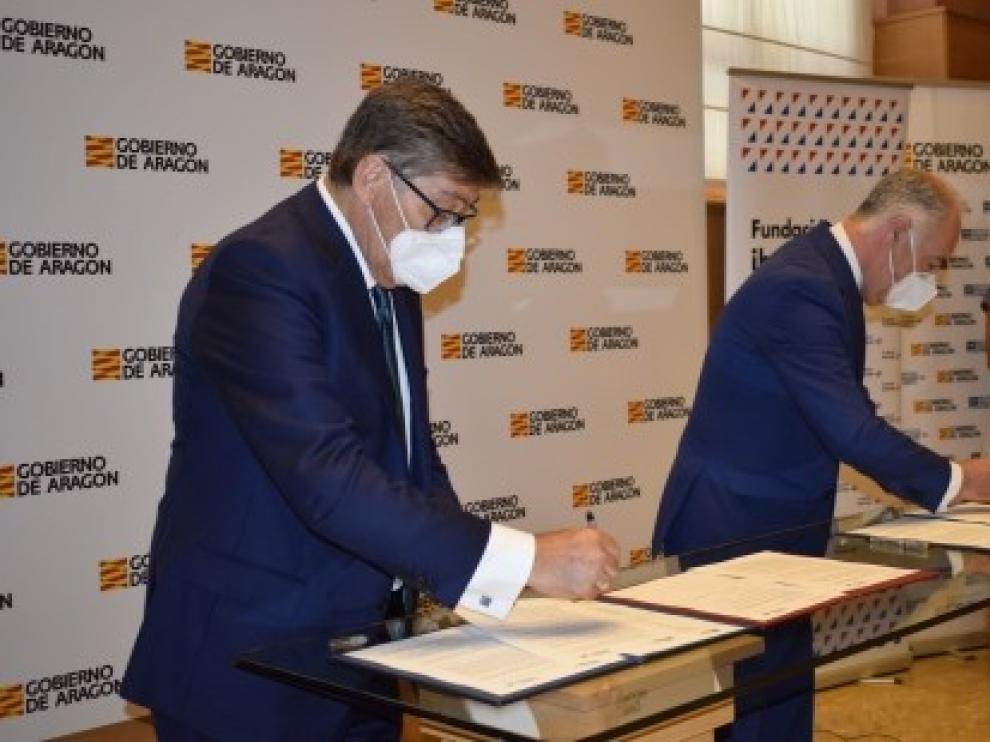 El Gobierno de Aragón impulsa el emprendimiento a través de dos convenios con la Fundación Ibercaja