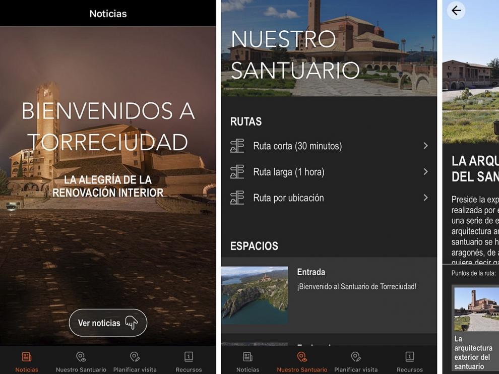 Nueva aplicación de Torreciudad para teléfonos móviles