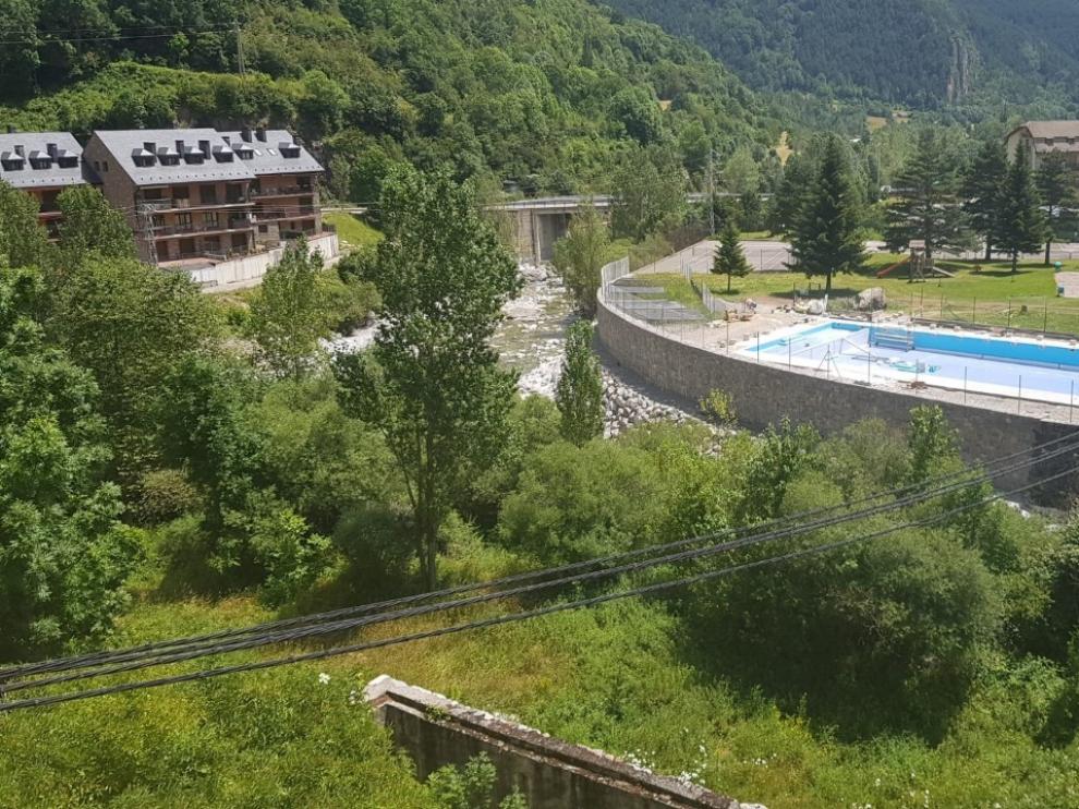 La CHE concluye el acondicionamiento del río Cinca a su paso por Bielsa