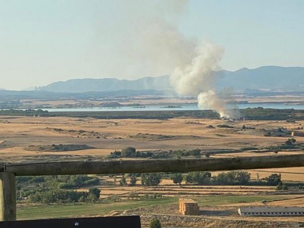 Calor sofocante tras una jornada con varios conatos de incendios en la provincia de Huesca
