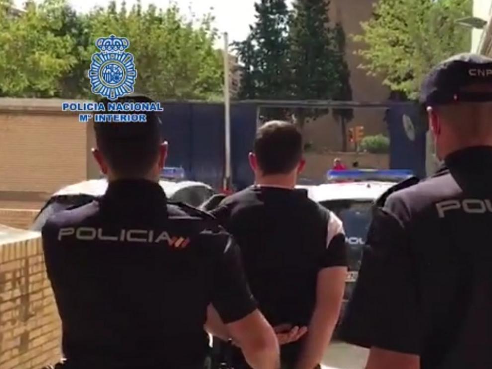 Detenido el autor de un robo con violencia en un establecimiento de alimentación de Huesca