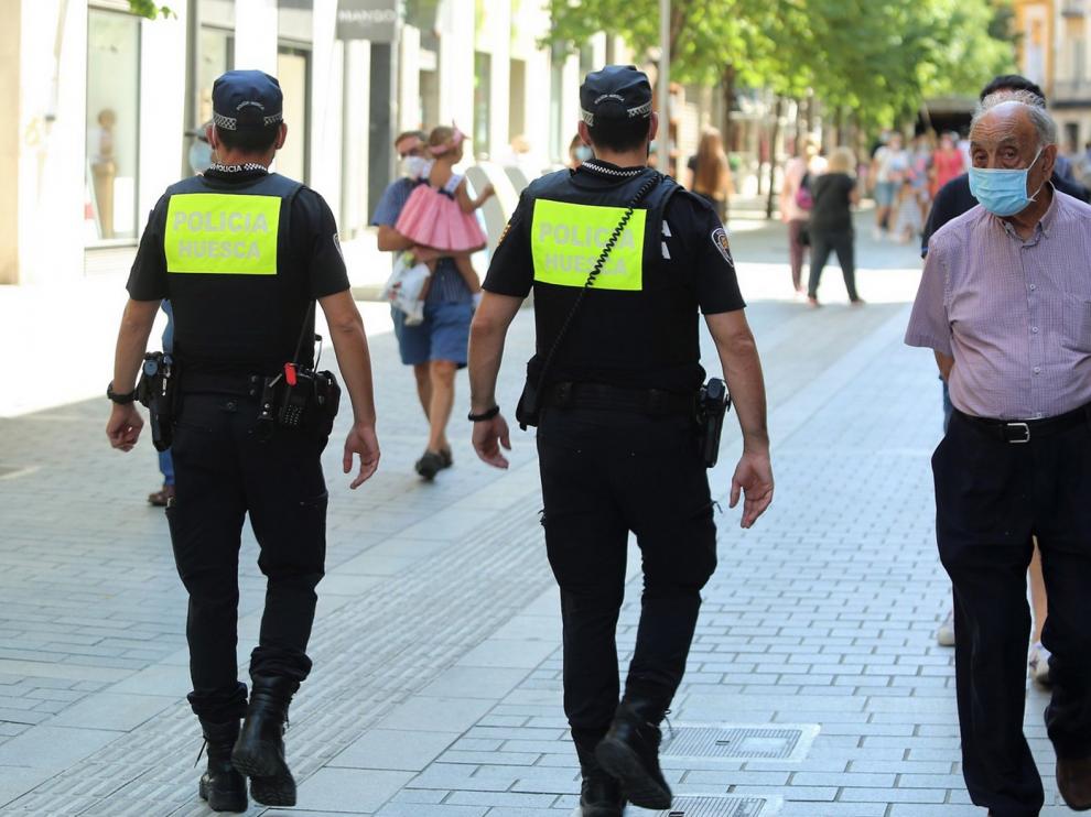 Casi 300 multas por no llevar mascarilla en la última quincena en la provincia de Huesca