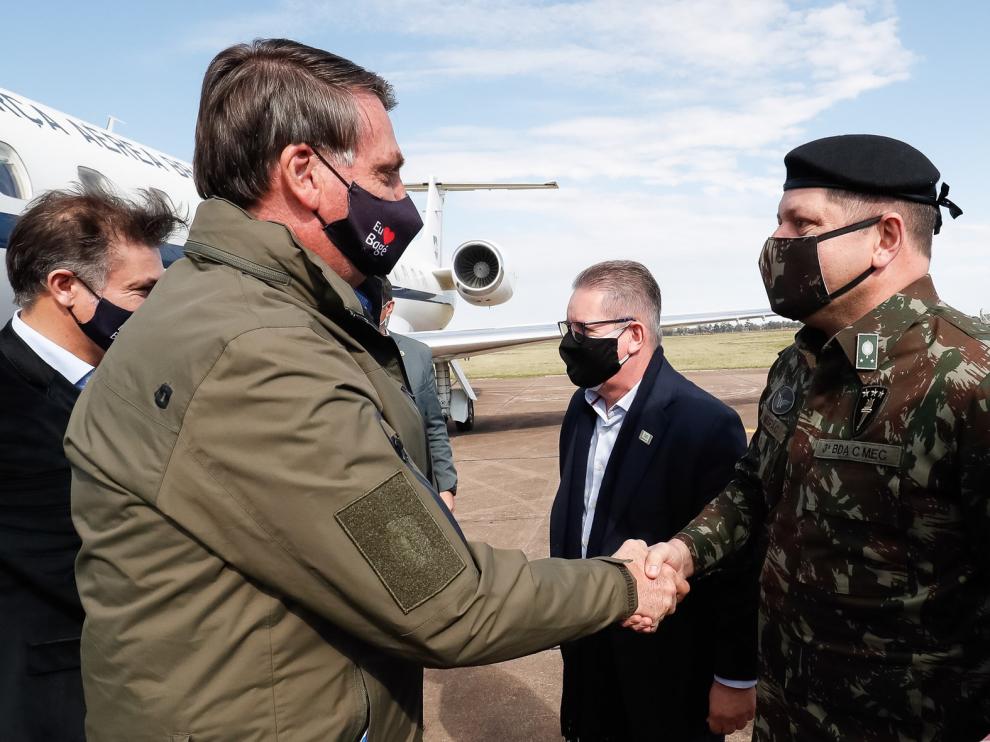 Bolsonaro vuelve a desafiar al virus "¿Tienen miedo de qué? ¡Enfréntenlo!"