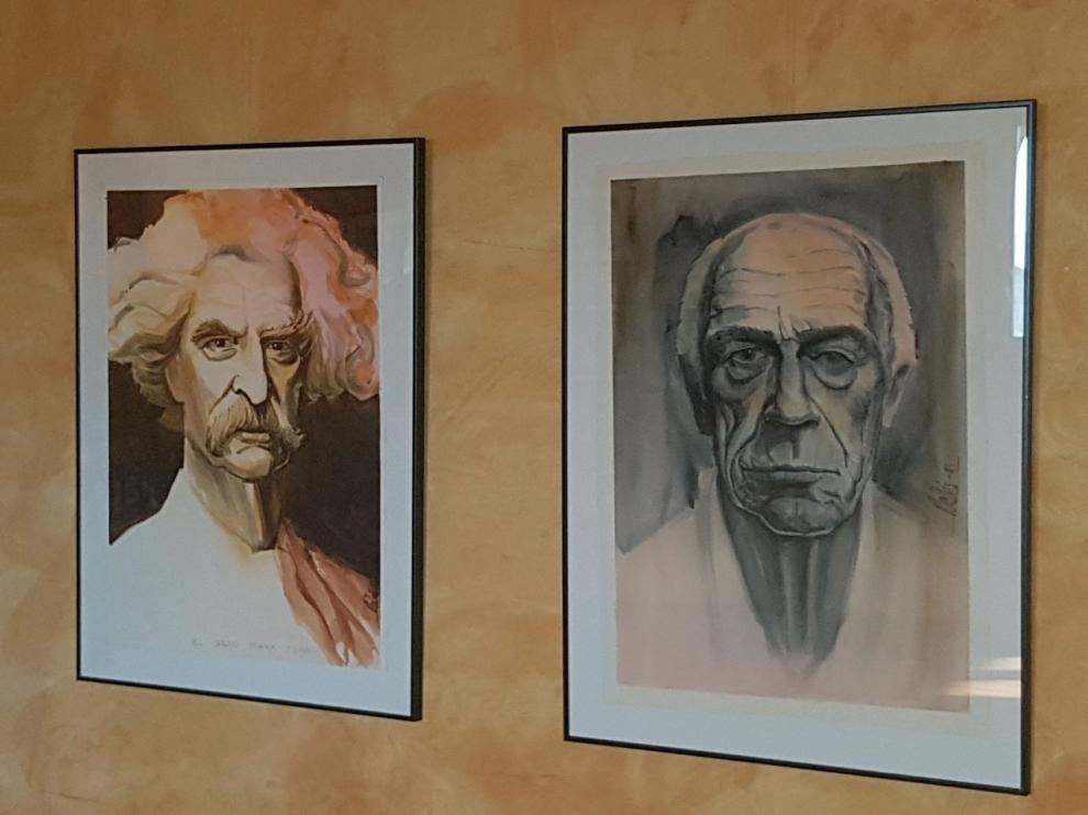 El torreón de Sinués acoge una exposición de arte y fotografía