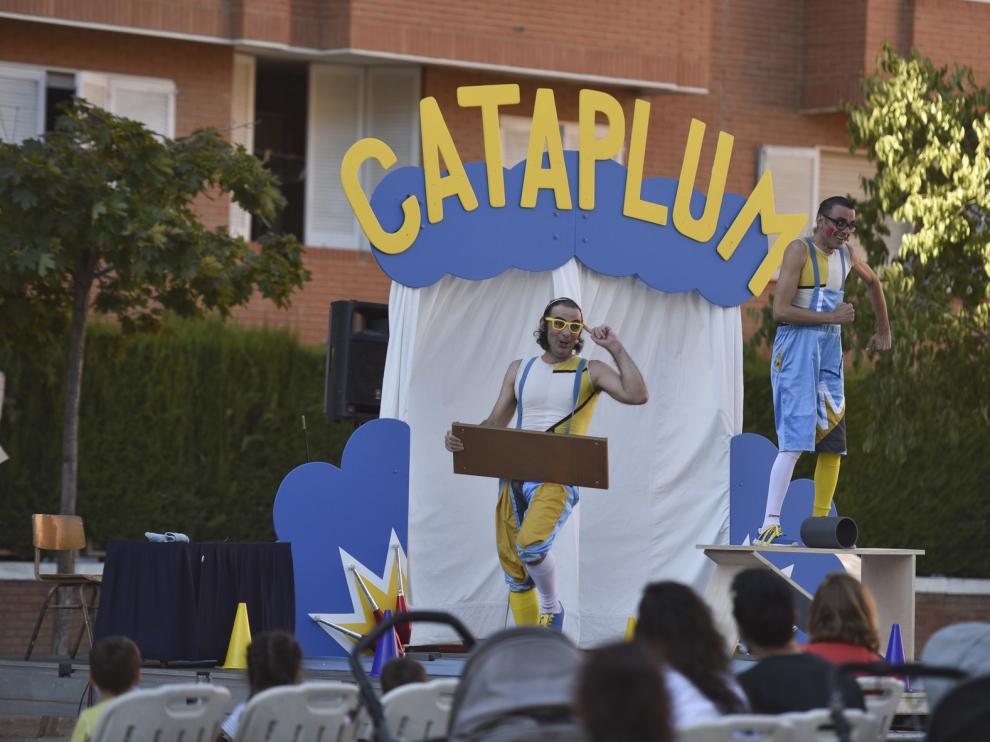 Circo La Raspa atrae a público familiar en la capital oscense