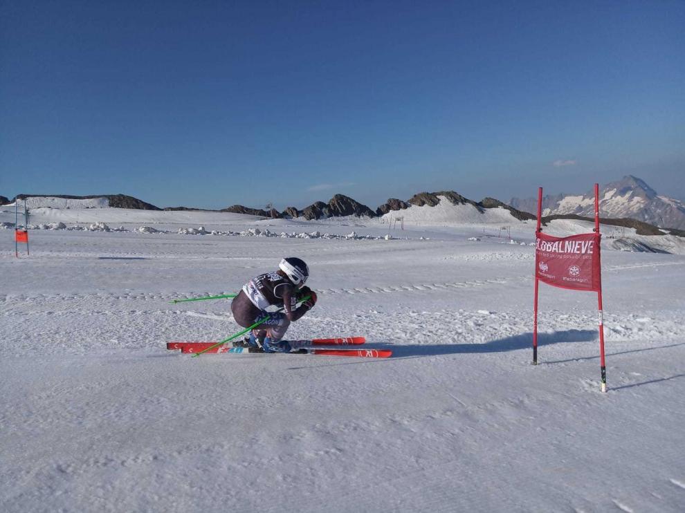 Satisfactoria primera concentración del CETDI Aragón en Les Deux Alpes