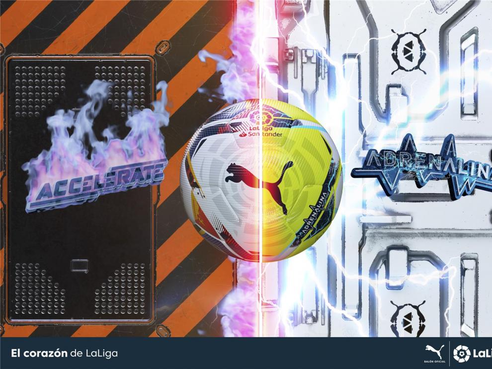 Accelerate y Adrenalina, los balones de LaLiga para la nueva temporada