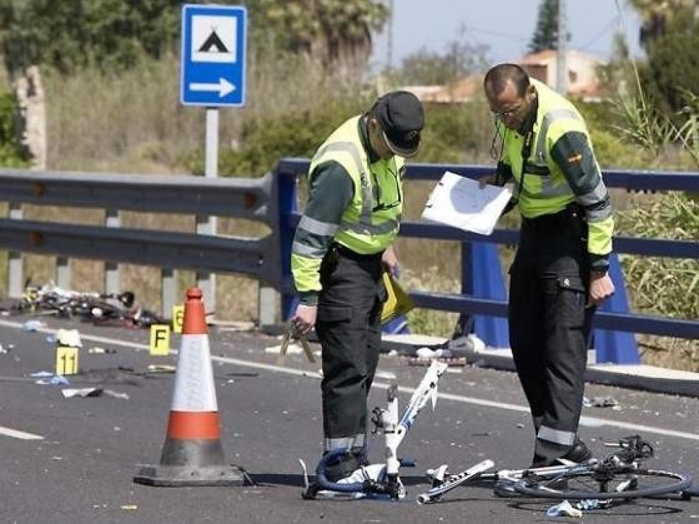 Menos muertes de tráfico en 2019, pero aumentan las de motoristas y ciclistas