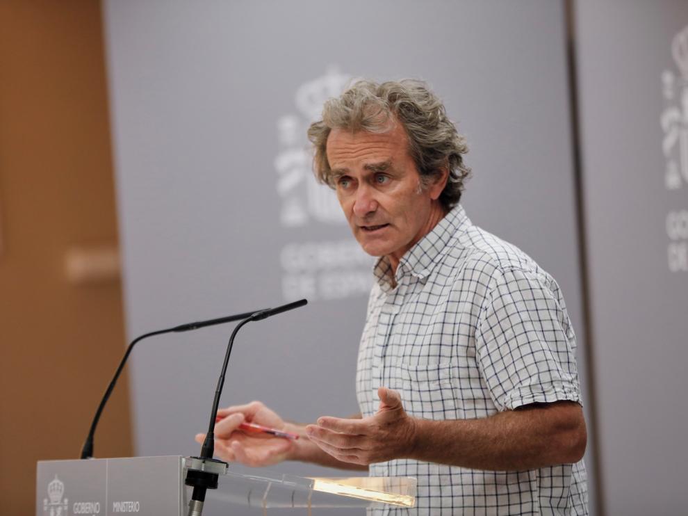 Simón: "Es muy probable que se haya superado el pico de transmisión en Aragón"