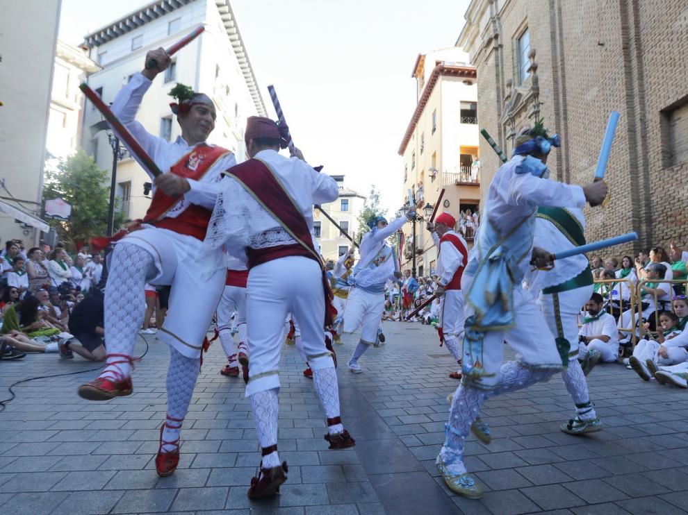 Los accesos a la plaza de San Lorenzo de Huesca el día 10 quedarán restringidos a la entrada a la Basílica