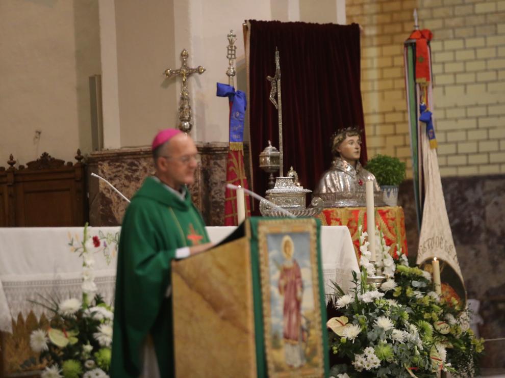 Continúan este lunes los actos religiosos, con la celebración de la misa pontifical