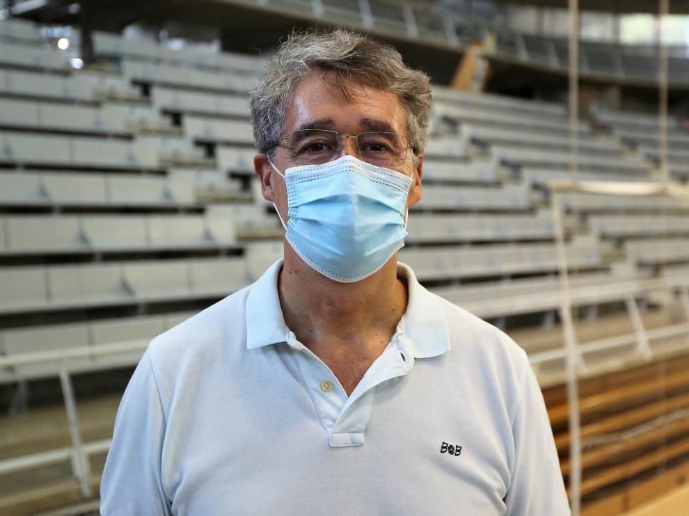 Pachi Giné: "Podemos aspirar a todo, menos a ganar la liga, tanto por arriba como por abajo"