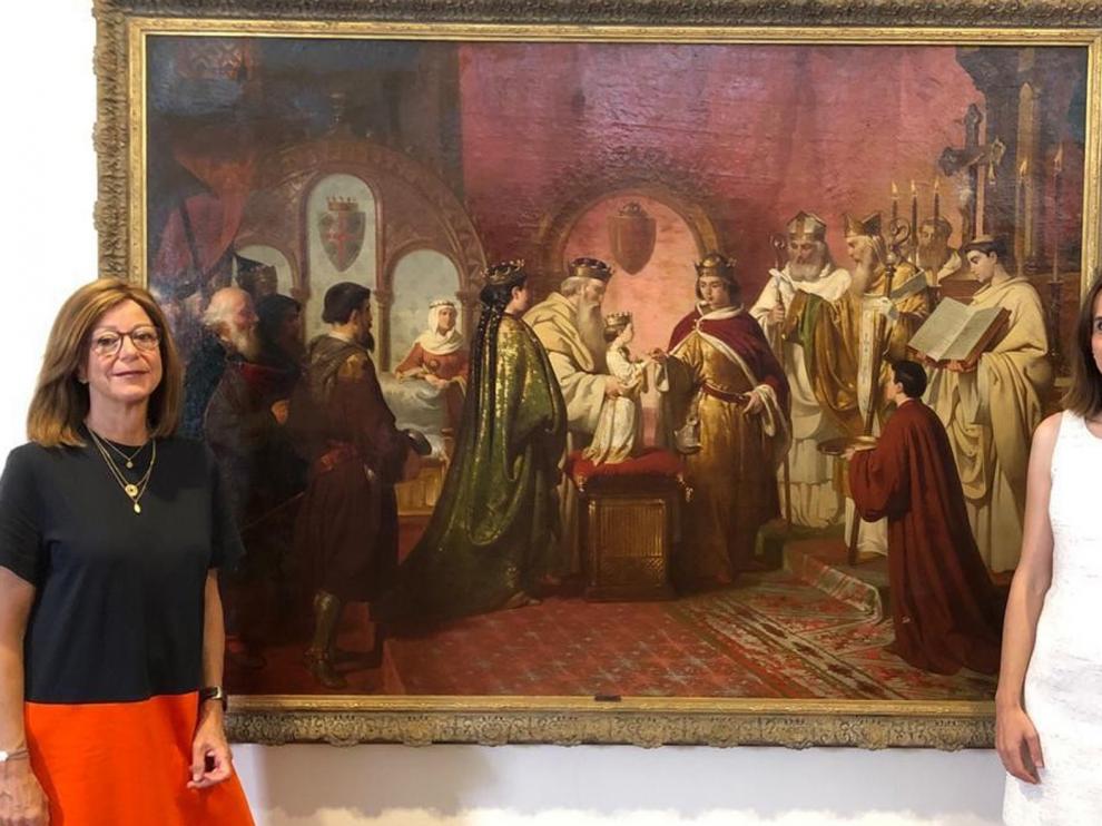 El Museo de Barbastro exhibe los esponsales de Petronila
