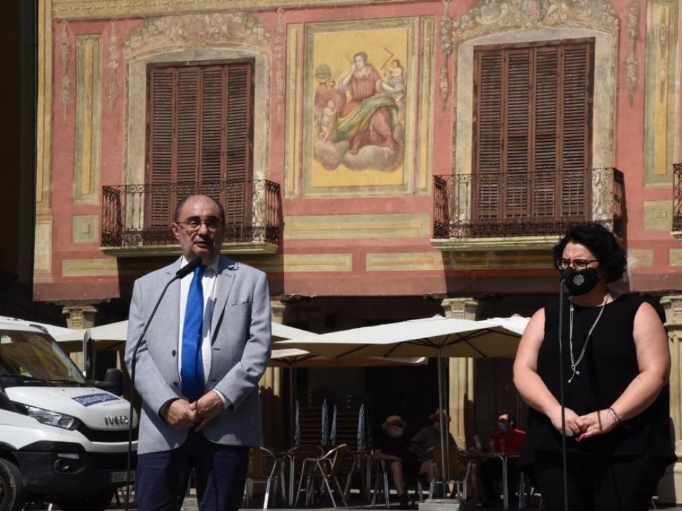 Lambán elogia el potencial turístico de la Ribagorza y de las marcas “Aragón” y “Pirineos”