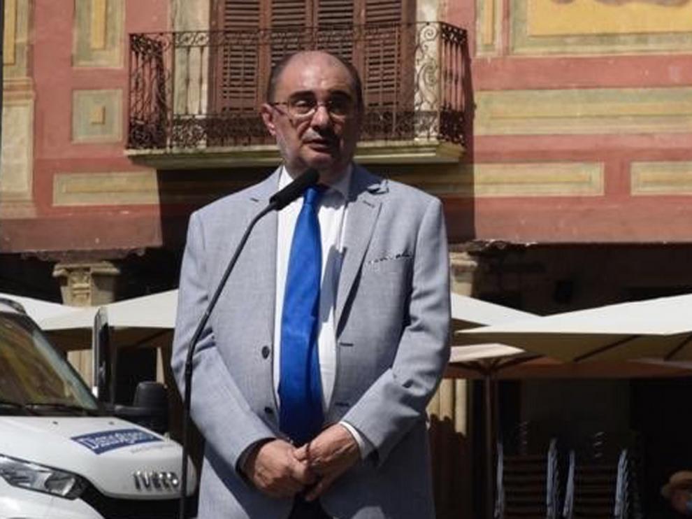 Lambán rechaza declarar el estado de alarma y reclama más apoyo del Gobierno