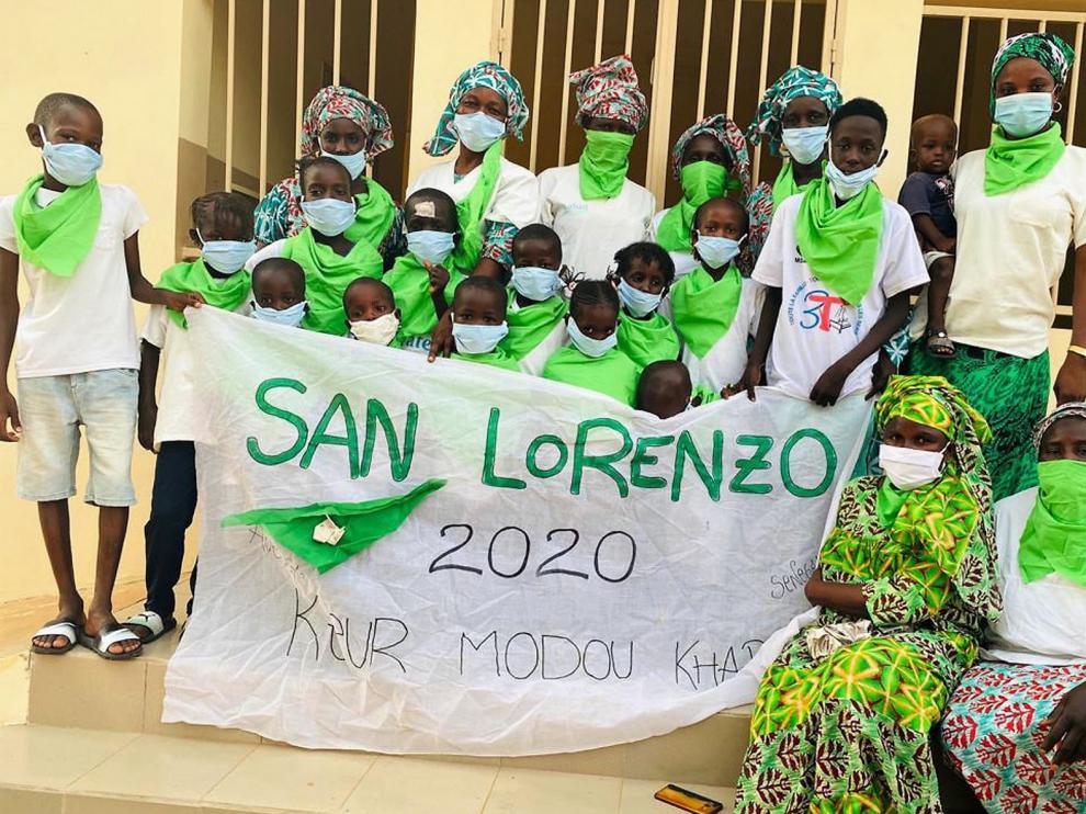 Keur Modou Khary, en Senegal, felicita San Lorenzo