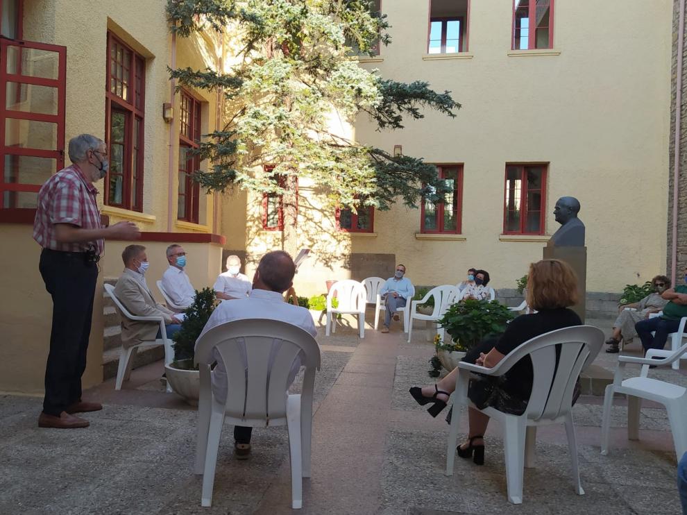 Homenaje a Domingo Miral en los cursos de verano de Jaca