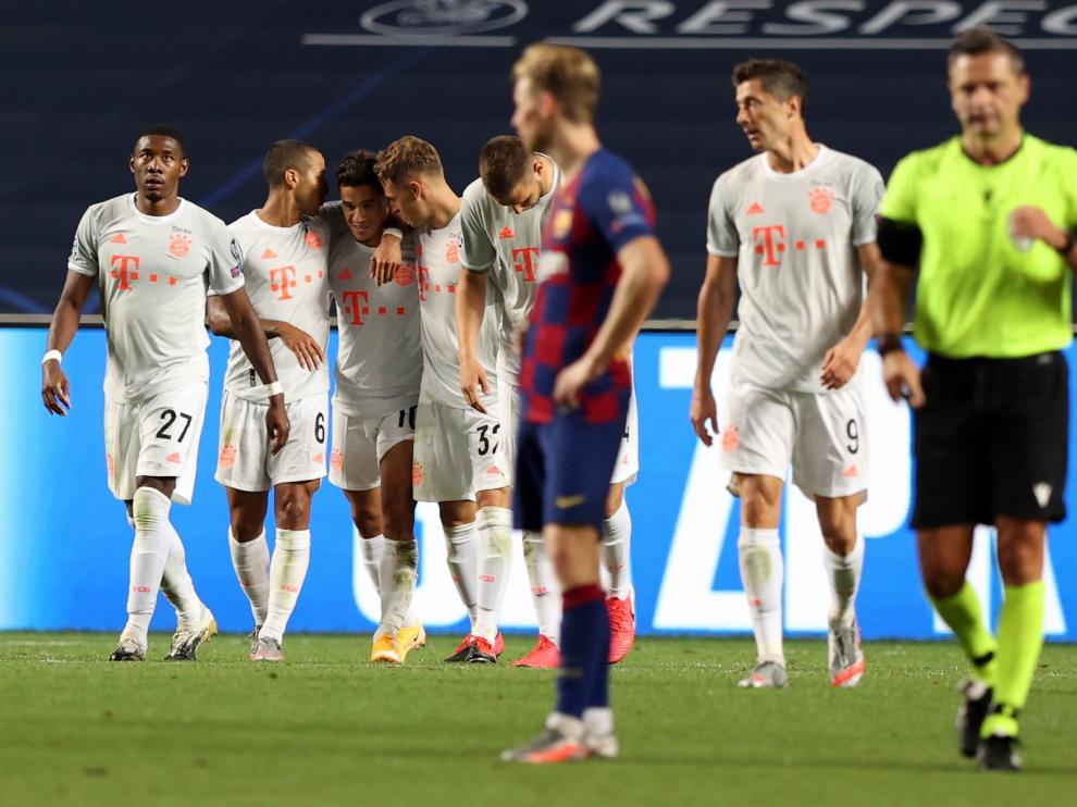 El Bayern humilla al Barcelona y deja las "semis" sin españoles