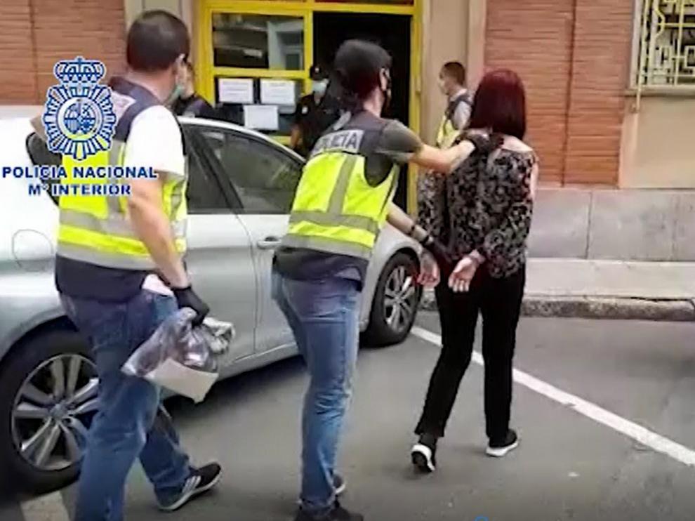 Detenido un matrimonio en Jaca por el asesinato de una mujer en Benidorm