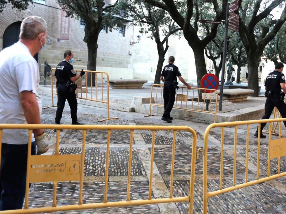 El Consistorio de Huesca agradece la actitud responsable en las "no fiestas"