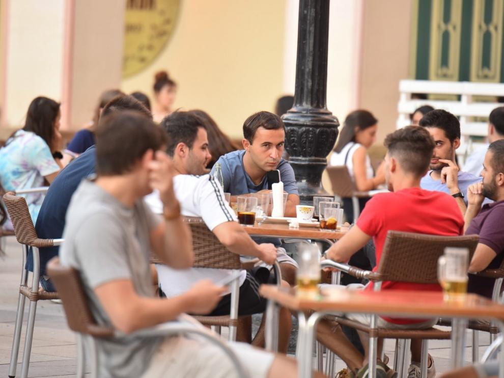 Un 16 de agosto atípico en Huesca