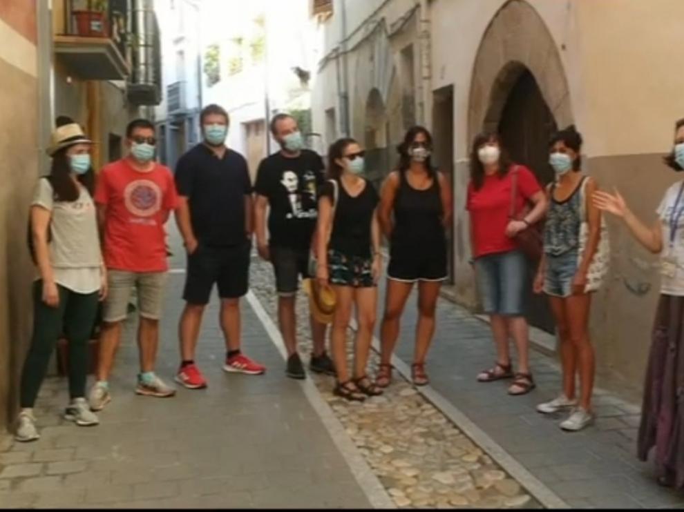Excelente acogida a las visitas trilingües de Graus