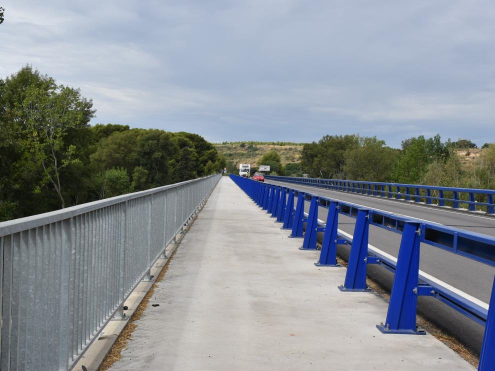 A licitación la construcción de los accesos peatonales al puente de la N-240 en Monzón