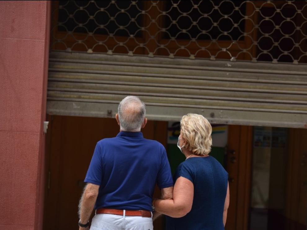 El Coso Bajo de Huesca suma un total de 26 locales vacíos